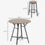 Ensemble 5 pièces de table de bar et chaises HOMcom Industrial