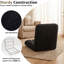 Chaise de plancher pliante avec dossier, chaises de jeu vidéo confortables-1320359725