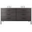 Rift White Oak Double Drawer Bath Vanity-1245886822-1245886844-1246454336