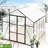8X10 Ft Outdoor Greenhouse For All Seasons - Aluminum Construction, Polycarbonate Panels, Walk-In, Shielding, Spacious, Easy Assembly, Functional Drainage Solution Heavy Duty Walk-In For Gardening,