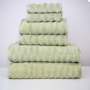 Ensemble de serviettes 6 pièces 100 % coton Spa