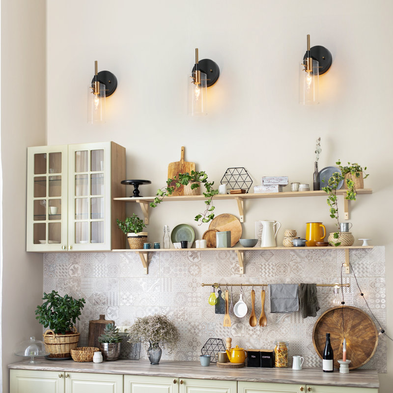 Nowaczyk 1-Light Bathroom Vanity Light