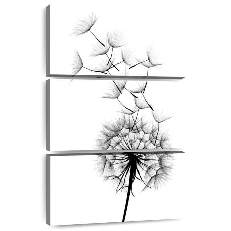 Harnek Monochromatic Dandelion, 32" H x 20" W