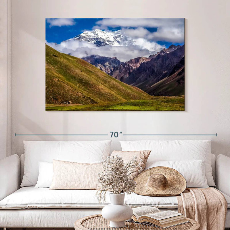Harpa Cloudy Aconcagua, 32" H x 48" W