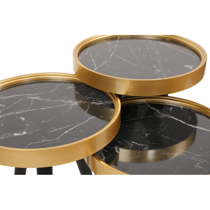Tables gigognes 3 plateaux