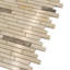 11.6" X 12" Linear Marble Mosaic Tile-60739594