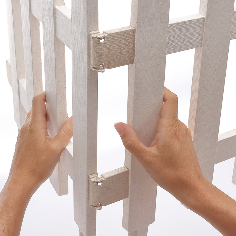 Catral White Plastic Hinge