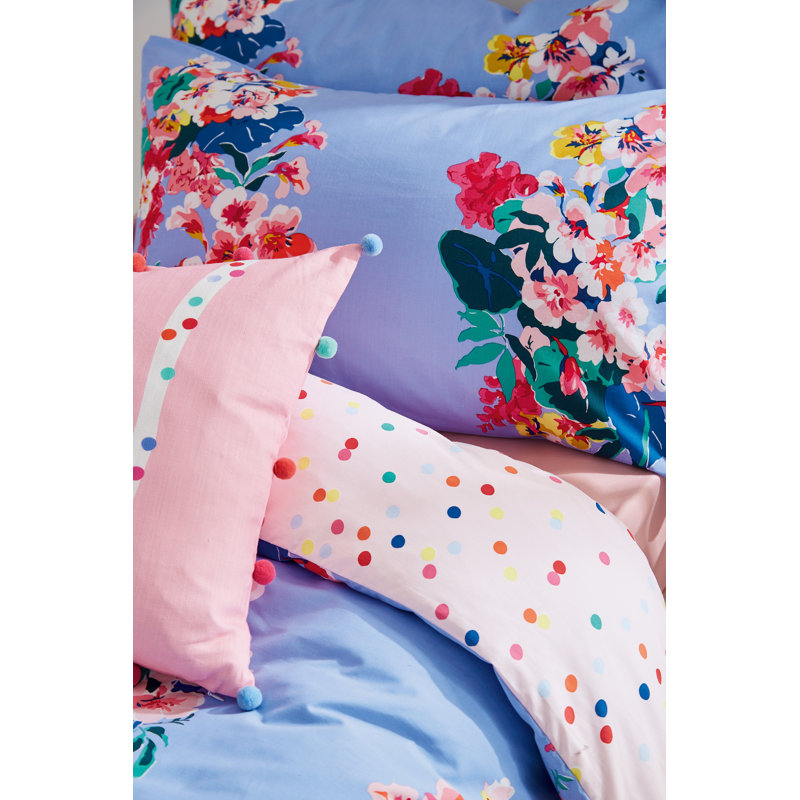 Blue/Red/Green Modern & Contemporary Duvet Cover Set, Single - 1 Standard Pillowcase
