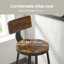 Aiyanna Counter Stool with Metal Frame