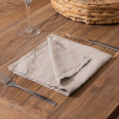 Linen No Pattern Napkin
