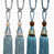 2 # bleu clair + bleu foncé