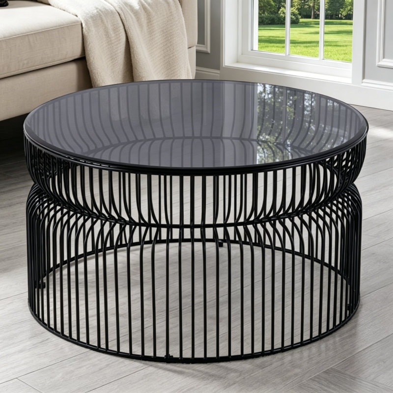 Table basse 30 po Modern Modern, Noir