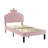 Cimahi Upholstered Metal Platform Bed-116925569