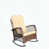 Beige Cushion/Brown Frame selected