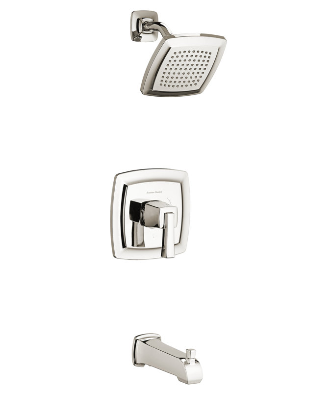 Robinet de douche pour salle de bain et garniture de douche Townsend, Nickel poli