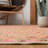 Arria Cape Cod Hand Woven Jute/Cotton Polka Dots Rug in Orange/Natural-19270000