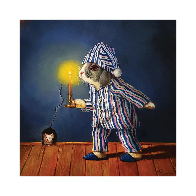 The Night Before Xmas by Lucia Heffernan - Wrapped Canvas Print, 45.72 cm H x 45.72 cm W x 1.91 cm D