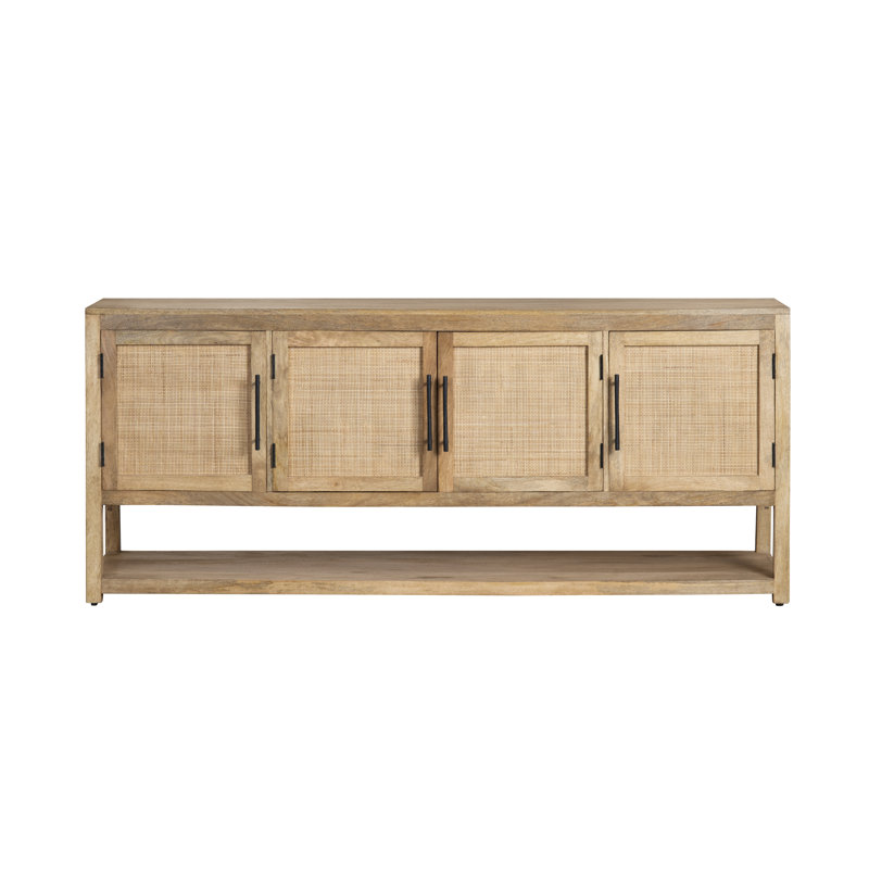 4 Door Media Credenza_Sideboard