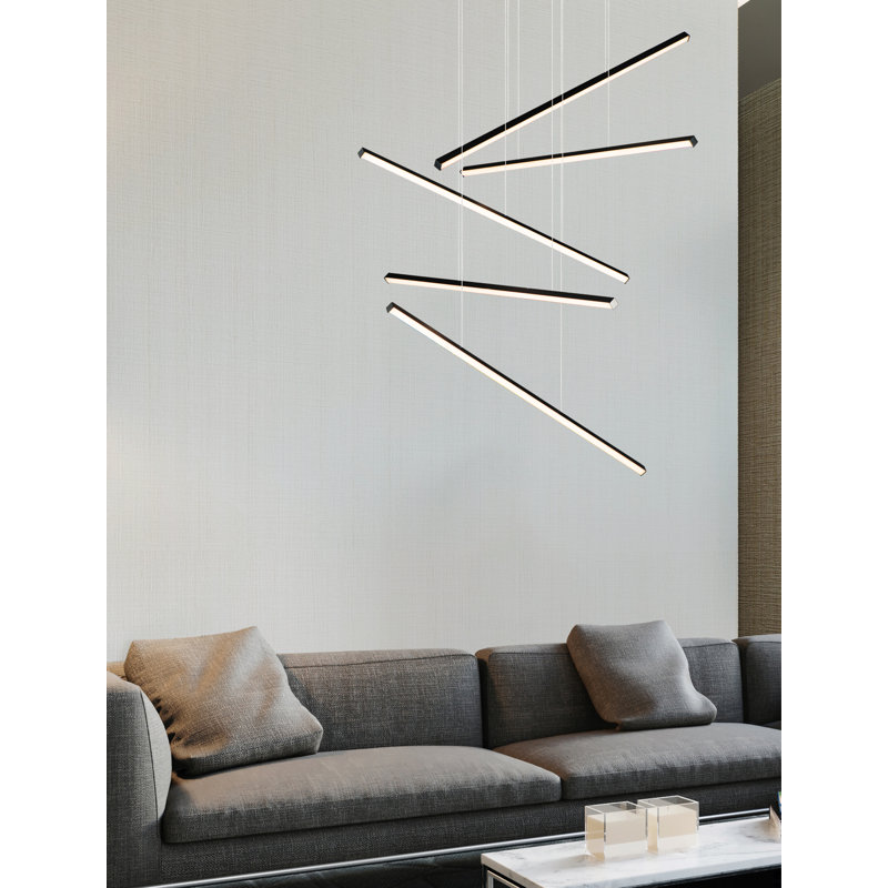 Lustres à DEL uniques et éclatants à 10 lumières Arcilia