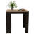 Tanna Kitchen Counter Dining Table with Three Side Shelves, Top Counter Table and Two Legs, Freestanding Kitchen Table-1927928387