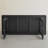 Practical Black Solid Wood Rectangular Desk-1505983946