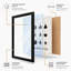 Effects of Time Minimalist - Framed Print-1412448518-1412448521