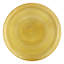 Assiette plate en verre doré Pyle-282166099