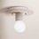 8" Single Light Flush Mount