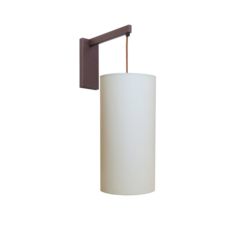 Mateyka Armed Sconce, Cotton