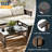 Casiyah 3 - Person Patio Conversation Set with Cushions-1964994408