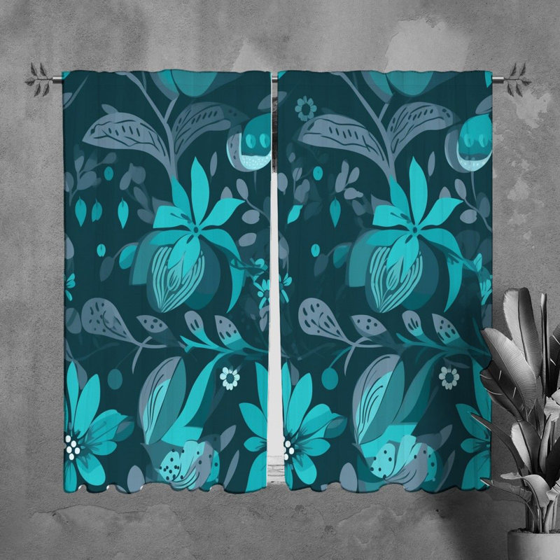Muturi Room Darkening Curtain Pair, 40" W x 82" L