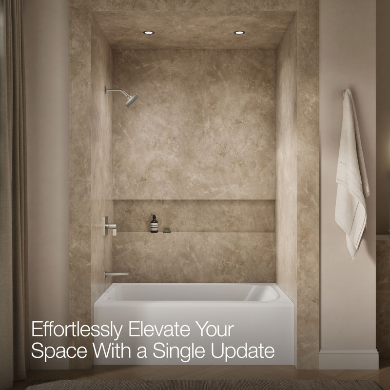 Parallel™ Pressure Balanced Tub and Shower Faucet, Vibrant Brushed Nickel