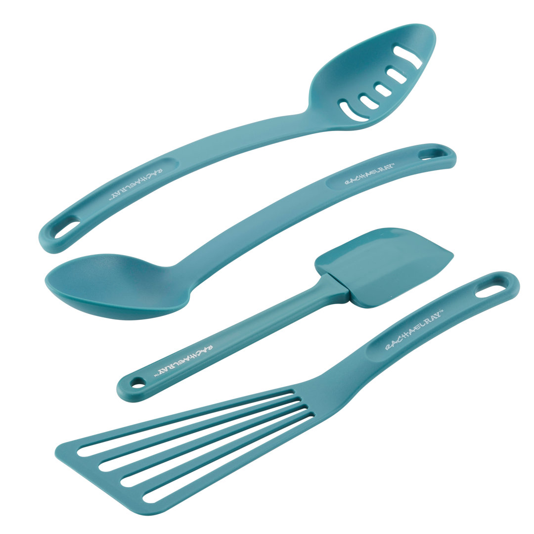 Rachael Ray Cucina Nylon Nonstick Cooking Utensil Set, 4 Piece Rachael Ray 