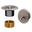 Garniture de drain de baignoire à fil fin de 1-3 / 8 po avec levier de déclenchement et adaptateur de conversion-37116862