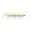 Wham Yellow Pink Graffiti Street Art Acrylic Rectangle Decorative Tray-1000399901