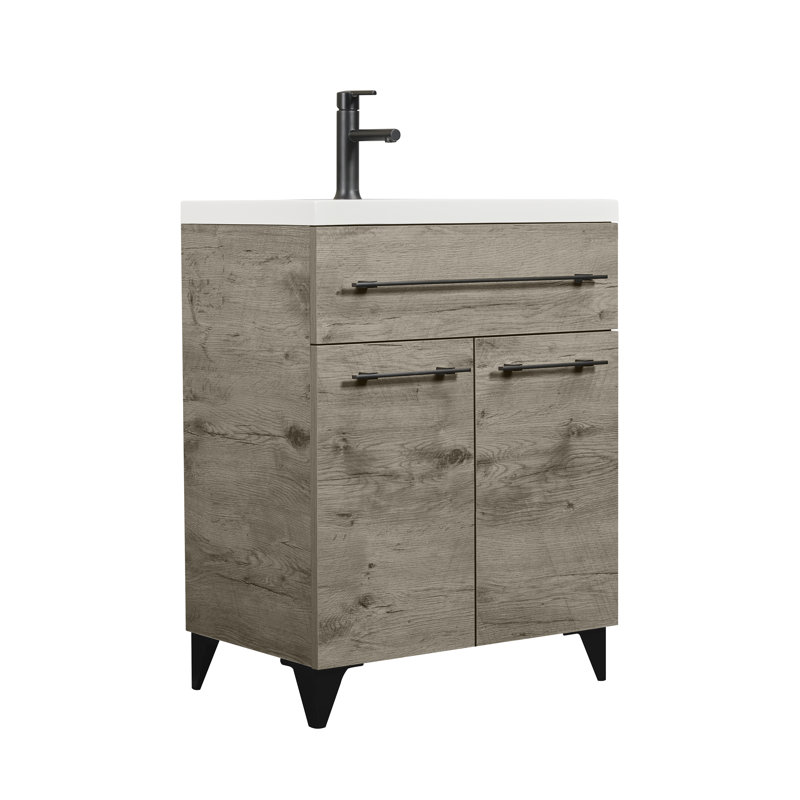 Ensemble de meuble-lavabo simple 24 po 24 po