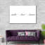 " Smile Love Dream Canvas Print "-92519824