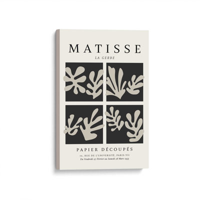 Matisse's La Gerbe Quartet en noir