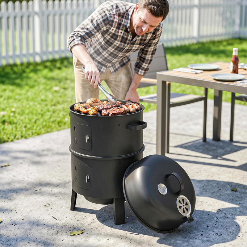 Outsunny 52cm W Charcoal Grill