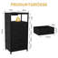40cm W Metal Bedside Table-1593717522