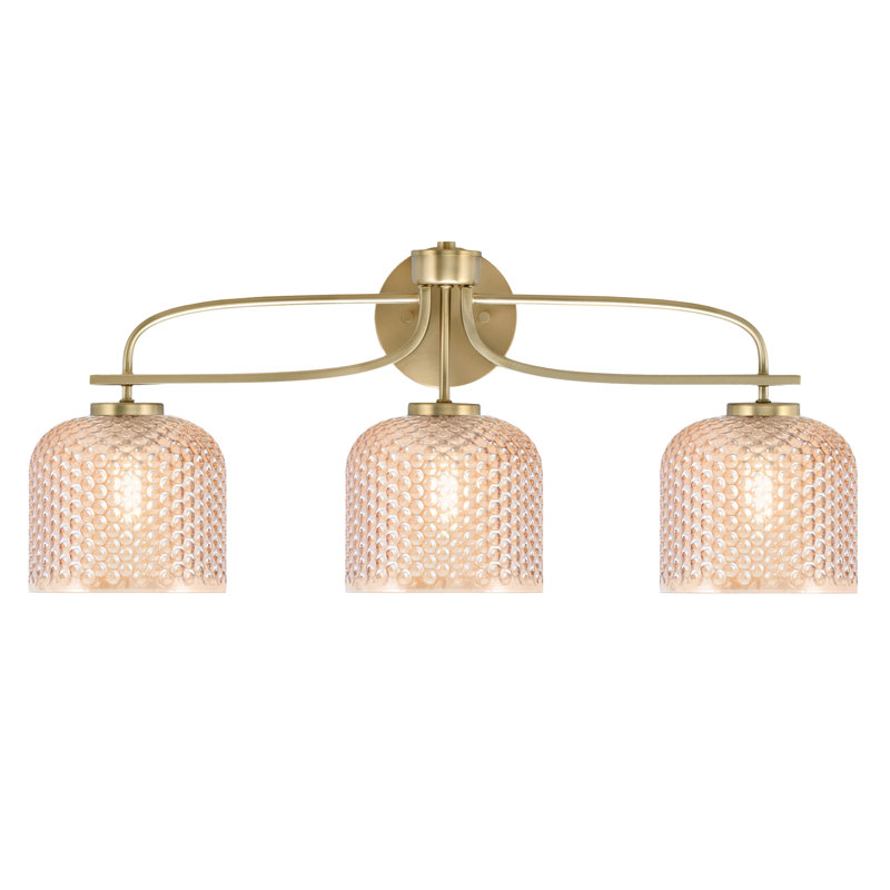 Barre d'éclairage de salle de bain Cavella, 11.25" H x 27.5" W x 7.75" D