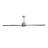66" Modern Nickel Ceiling Fan with LED Light, 8-Blade, Remote Control, Reversible DC Motor-1733408580