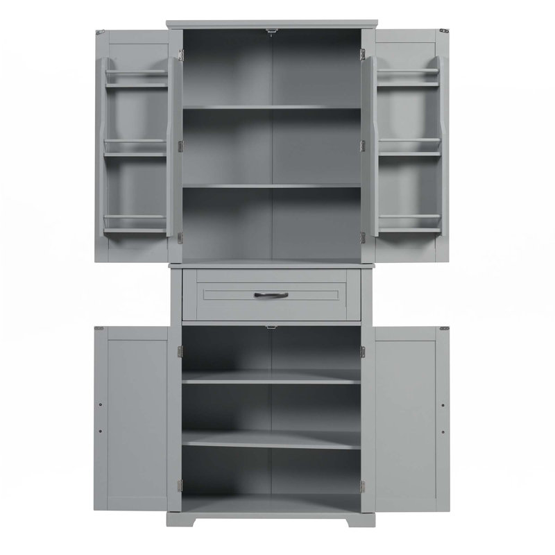 Bathroom Storage Cabinet, Grey