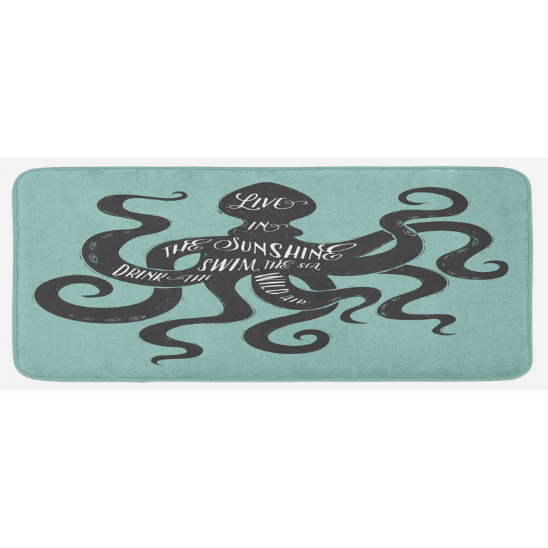 Tapis de cuisine Octopus