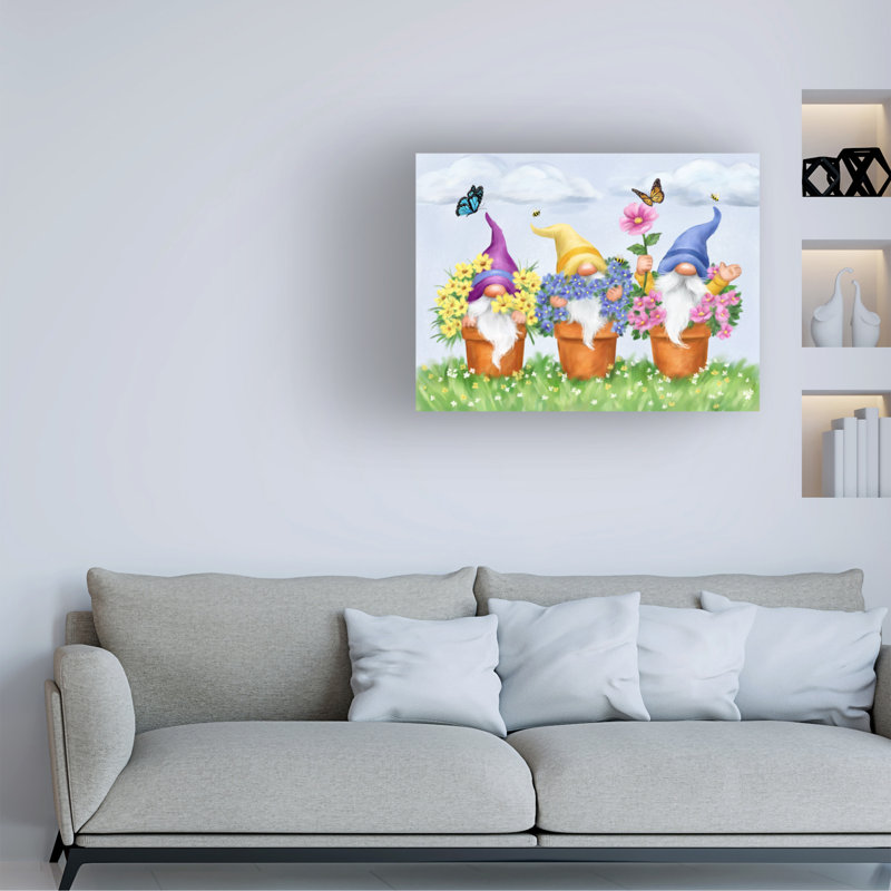 Art sur toile, ginomes bolognais, bolologia, 14" H x 19" W