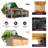 22 Ft. W x 14 Ft. D Hardtop Gazebo, PRO Premium Aluminum Frame Gazebos With Galvanized Steel Double Roof, Permanent Outdoor Metal Pavilion With Curtain And Netting For Patio, Lawn, Deck-110981947