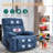 Dual Motor Power Lift Recliner Chair With Massage, Heat & 350 Lbs Weight Capacity-426606331