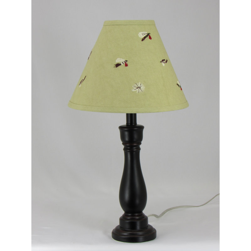 Lampe d'appoint Cody avec abat-jour pêche à la mouche 19 po Cody