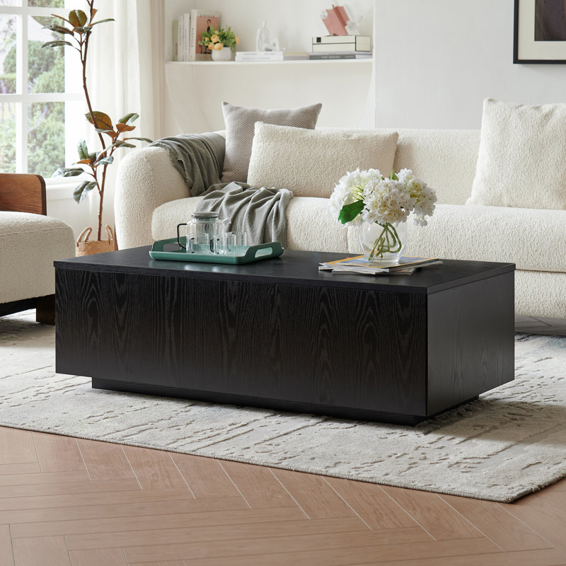 Table basse 48 po Paxton, Grain noir