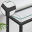 Karmakar 100cm Glass Top Console Table-1089053386